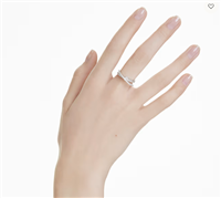 Anello Swarovski Donna in Lega metallica Cristallo 5691231 - 5691231